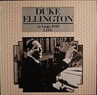 DUKE ELLINGTON At Fargo, 1940: Live album cover