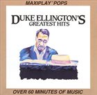 DUKE ELLINGTON Duke Ellington's Greatest Hits album cover