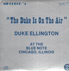 DUKE ELLINGTON The Duke Is On The Air album cover