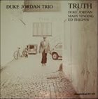 DUKE JORDAN Truth album cover