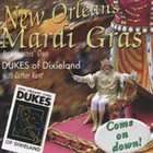 DUKES OF DIXIELAND (1975) New Orleans Mardi Gras (With Luther Kent) album cover