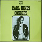 EARL HINES Earl Hines Concert album cover