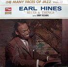 EARL HINES Earl Hines With Jimmy Rushing ‎: Blues & Things album cover