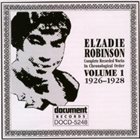 ELZADIE ROBINSON Complete Works 1 album cover