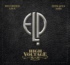 EMERSON LAKE AND PALMER — High Voltage Festival album cover