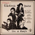 ERNIE KRIVDA Live At Rusty's album cover