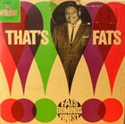 FATS DOMINO That's Fats! album cover