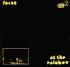 FOCUS At The Rainbow album cover