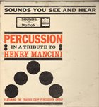 FRANK CAPP Percussion In A Tribute To Henry Mancini album cover