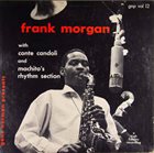 FRANK MORGAN Gene Norman Presents Frank Morgan Vol. 12 album cover
