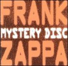 FRANK ZAPPA Mystery Disc album cover