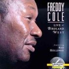 FREDDY COLE Live at Birdland West album cover