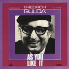 FRIEDRICH GULDA As You Like It album cover