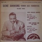 GENE AMMONS Gene Ammons Favorites, Volume 3 album cover