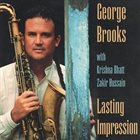 GEORGE BROOKS Lasting Impression album cover