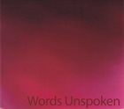 GEORGE HASLAM Words Unspoken album cover