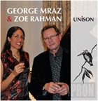 GEORGE MRAZ George Mraz & Zoe Rahman : Unison album cover