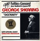GEORGE SHEARING George Shearing With Special Guest Ernestine Anderson ‎: Dexterity album cover