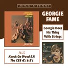 GEORGIE FAME Georgie Does His Thing With Strings / Knock On Wood E.P. / The CBS A’s and B’s album cover