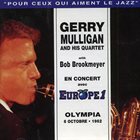 GERRY MULLIGAN En Concert Avec Europe 1 - Olympia 6 Octobre • 1962 album cover