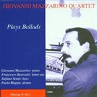 GIOVANNI MAZZARINO Plays Ballads album cover