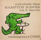 HAMPTON HAWES The Trio Vol.3: The Trio album cover