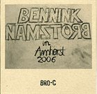 HAN BENNINK In Amherst 2006 album cover