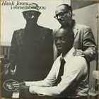 HANK JONES I Remember You album cover