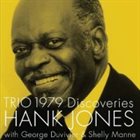 HANK JONES Trio 1979 Discoveries album cover
