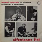 HAROLD MCNAIR Harold McNair With Ornette Coleman's Sidemen : Affectionate Fink album cover