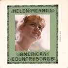 HELEN MERRILL American Country Songs album cover