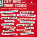 HUGO MONTENEGRO Great Songs from Motion Pictures Vol. 3: 1945-1960 album cover