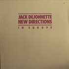 JACK DEJOHNETTE New Directions In Europe album cover