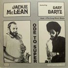 JACKIE MCLEAN Ode To Super (Featuring Gary Bartz) album cover
