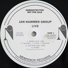 JAN HAMMER Jan Hammer Group ‎: Live album cover