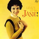 JANE HARVEY Leave It to Jane! album cover