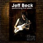 JEFF BECK Performing This Week... Live at Ronnie Scott's album cover