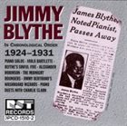 JIMMY BLYTHE Chronological Order Piano Solos (1924-1931) album cover