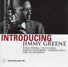 JIMMY GREENE Introducing Jimmy Greene album cover