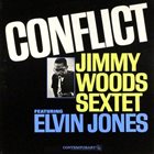JIMMY WOODS Conflict (Featuring Elvin Jones) album cover