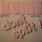 JOACHIM KÜHN Don't Split album cover