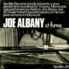 JOE ALBANY At Home (aka At Home Alone) album cover