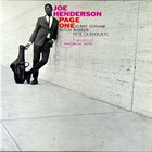 JOE HENDERSON Page One album cover
