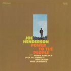 JOE HENDERSON Power to the People album cover