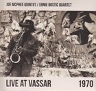 JOE MCPHEE Live at Vassar 1970 album cover