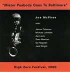 JOE MCPHEE Mister Peabody Goes To Baltimore album cover