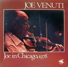 JOE VENUTI Joe in Chicago, 1978 album cover