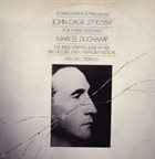 JOHN CAGE John Cage & Marcel Duchamp album cover