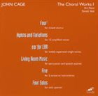 JOHN CAGE John Cage, Ars Nova : The Choral Works I album cover