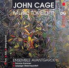JOHN CAGE John Cage - Ensemble Avantgarde, Salome Kammer, Leipziger Streichquartett : Music For Eight (Chamber Music) album cover